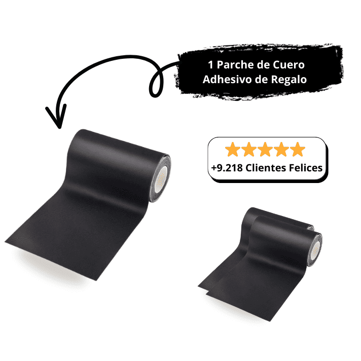 2X1 PARCHES DE CUERO ADHESIVO + REGALOS ESPECIALES🎁