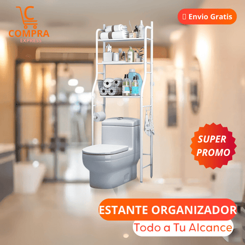 ESTANTE ORGANIZADOR DE BAÑO