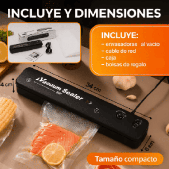 SELLADORA AL VACIO + REGALOS ESPECIALES🎁
