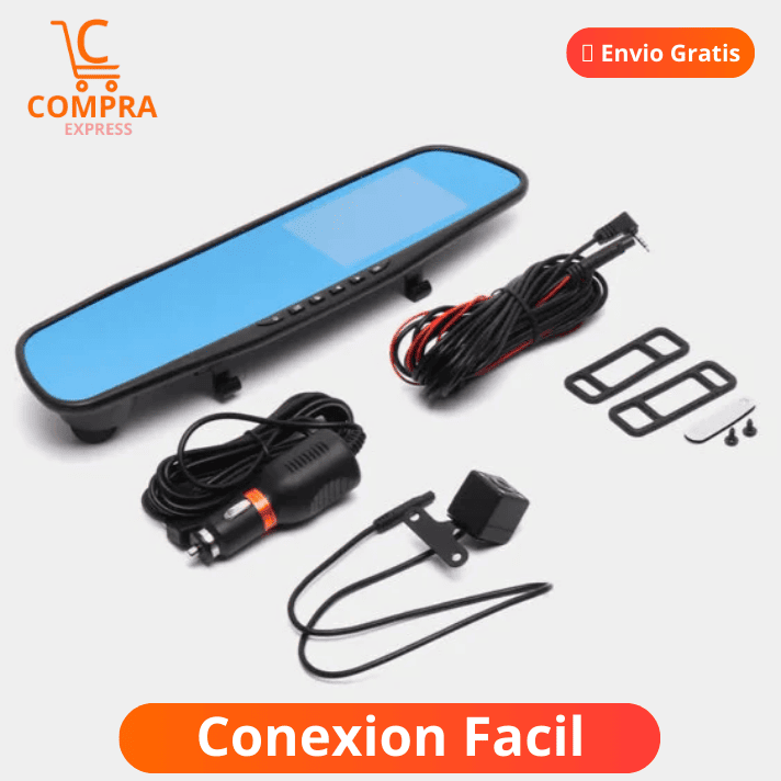 ESPEJO RETROVISOR CON CAMARA TACTIL