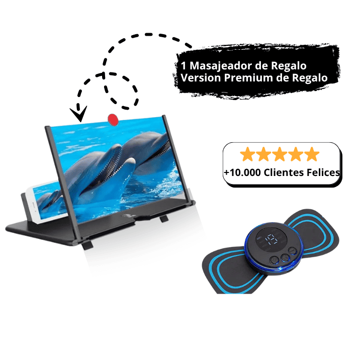 AMPLIFICADOR DE PANTALLA + REGALOS ESPECIALES 🎁