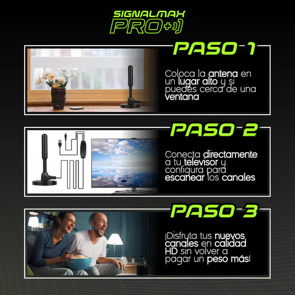 ANTENA HD + REGALOS ESPECIALES🎁