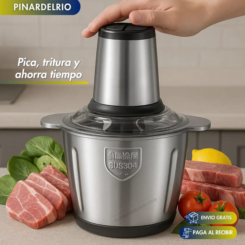 PROCESADOR DE ALIMENTOS + REGALOS ESPECIALES🎁