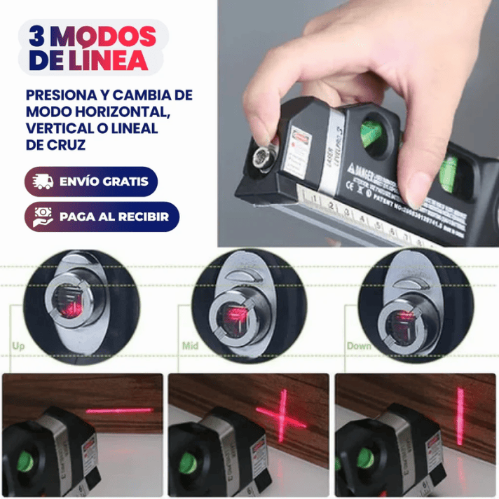 NIVEL CON LASER + REGALOS ESPECIALES🎁