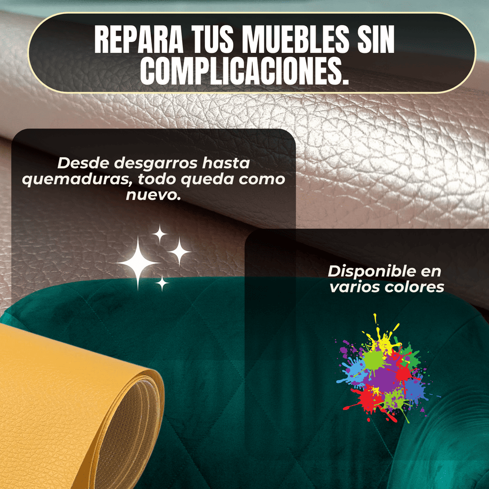 2X1 PARCHES DE CUERO ADHESIVO + REGALOS ESPECIALES🎁