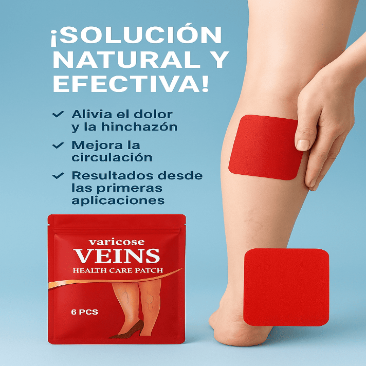 6X1 PACKS DE PARCHES ANTI VARICES + REGALOS ESPECIALES🎁