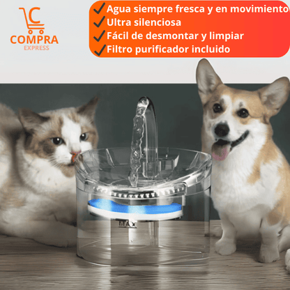 FUENTE DE AGUA PARA MASCOTAS