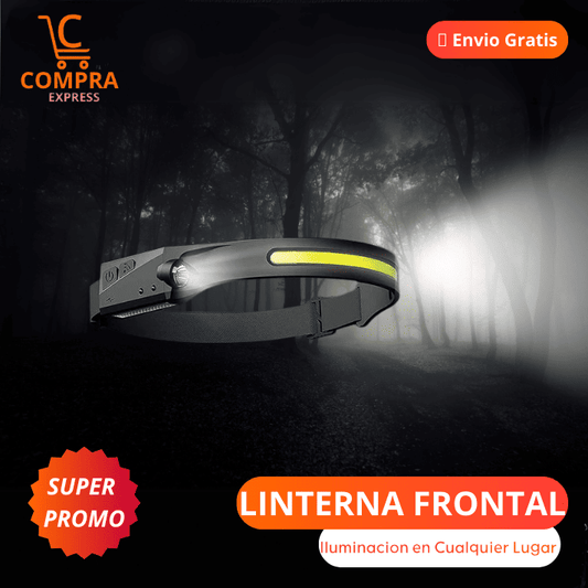 LINTERNA FRONTAL LED