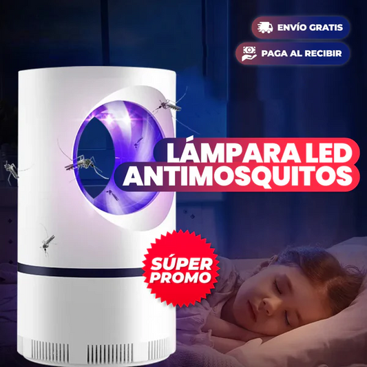 LÁMPARA LED ANTIMOSQUITOS