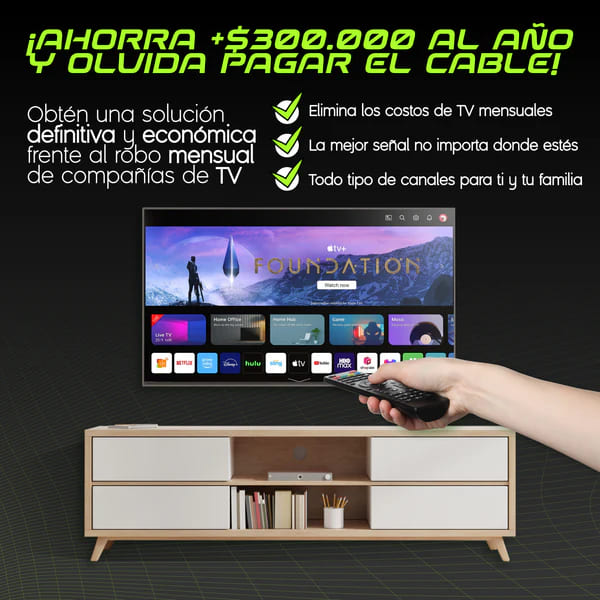ANTENA HD + REGALOS ESPECIALES🎁