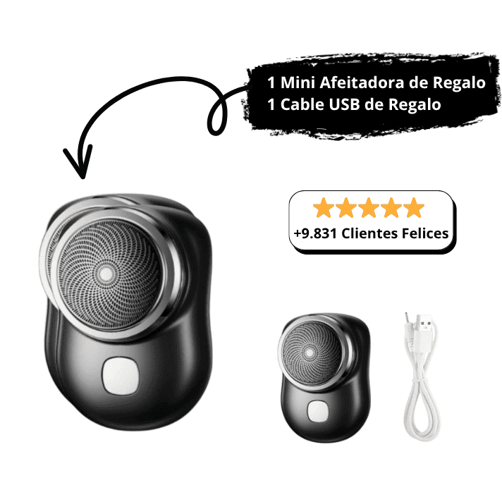2X1 MINI AFEITADORA + REGALOS ESPECIALES 🎁