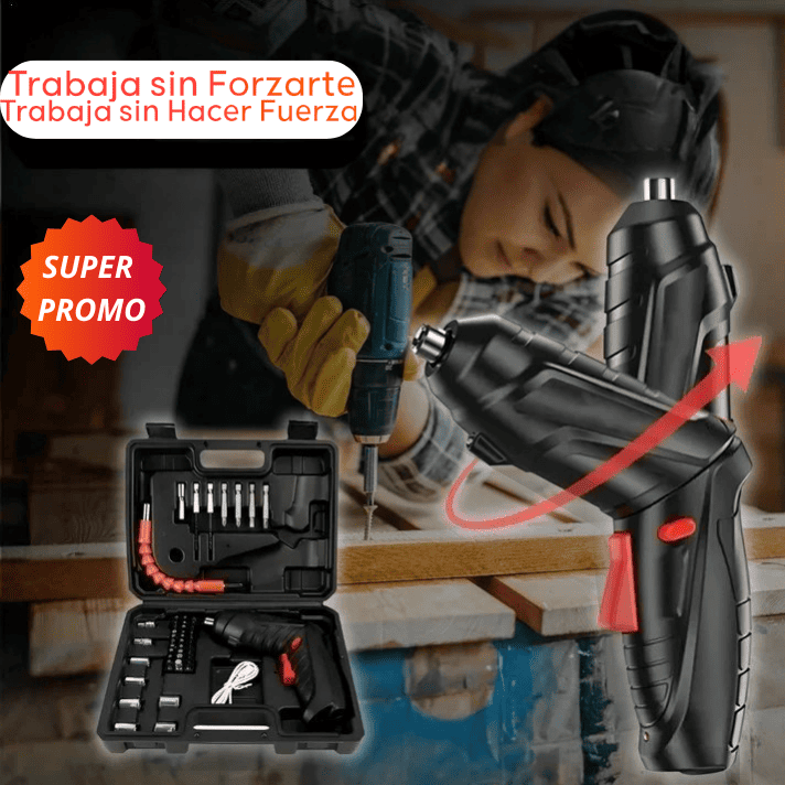 DESTORNILLADOR ELECTRICO + REGALOS ESPECIALES🎁