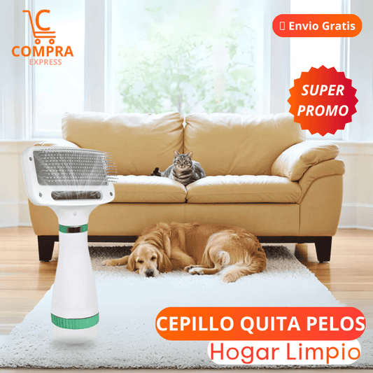 CEPILLO QUITA PELOS DE MASCOTA