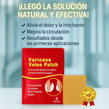 6X1 PACKS DE PARCHES ANTI VARICES + REGALOS ESPECIALES🎁