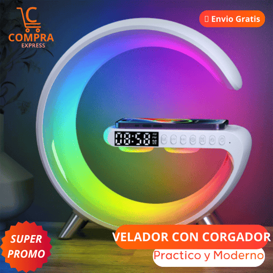 VELADOR RGB CON CARGADOR