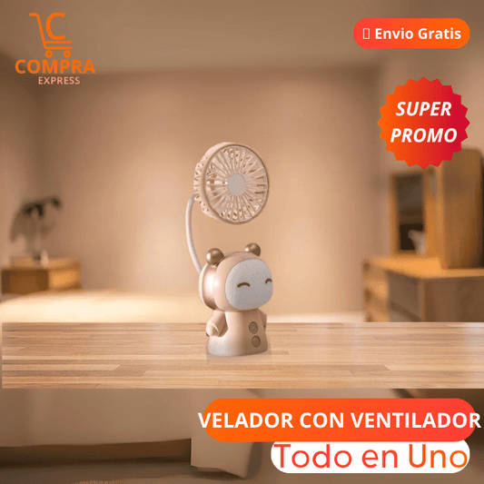 VELADOR CON VENTILADOR